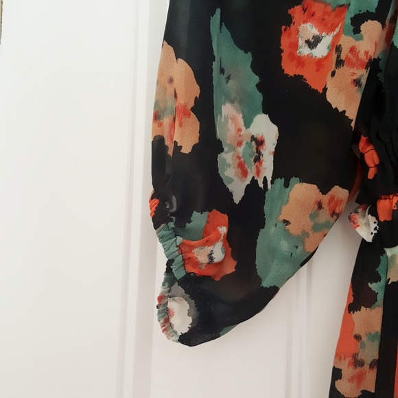 ANTHROPOLOGIE HAZEL OFF SHOULDER BOHO TOP - Picture 4 of 6